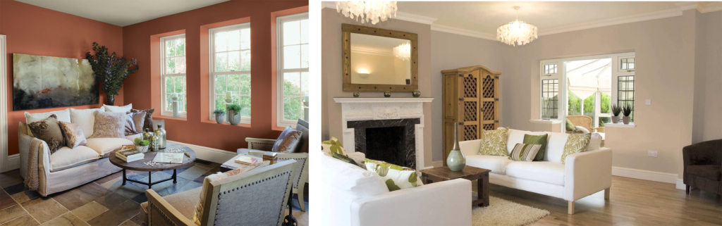 Interior Paint & Color Selections - Windows & Wall Decor